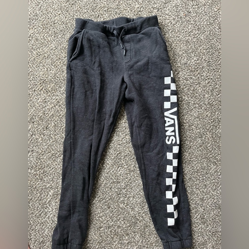 Boys size large Vans joggers